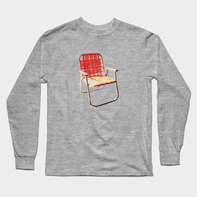 Lawnchairs Are Everywhere - design no.1 Long Sleeve T-Shirt by Eugene and Jonnie Tee's